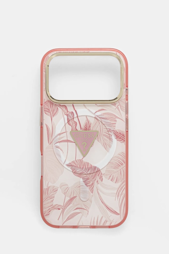 Guess etui na telefon iPhone 17 Pro na telefon różowy GUHMP17LHMILVTGP
