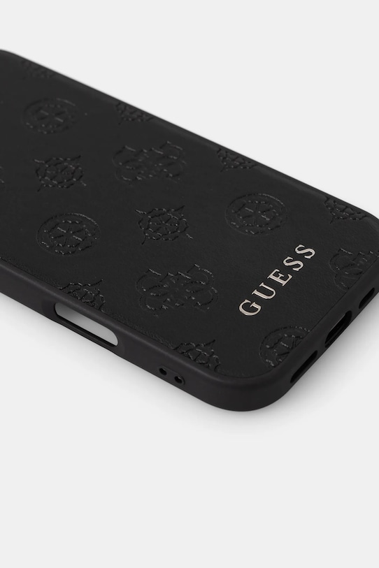 Guess etui na telefon iPhone 17 GUHMP17SPSPOSSSK czarny AA00