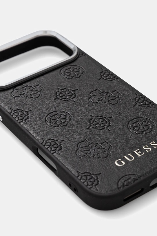 Guess etui na telefon iPhone 17 Pro Max GUHMP17XPSPOSSSK czarny AA00
