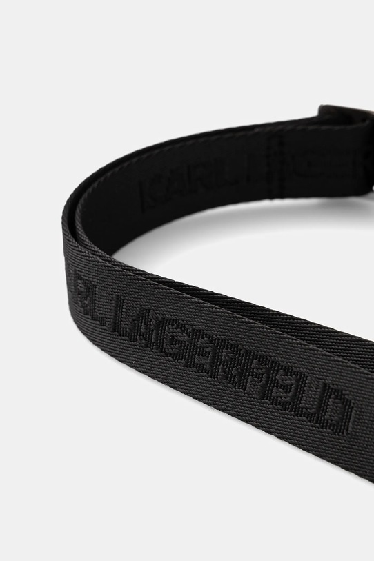 Akcesoria Karl Lagerfeld etui na telefon iPhone 17 Pro KLHMP17LPCRLRCHK czarny