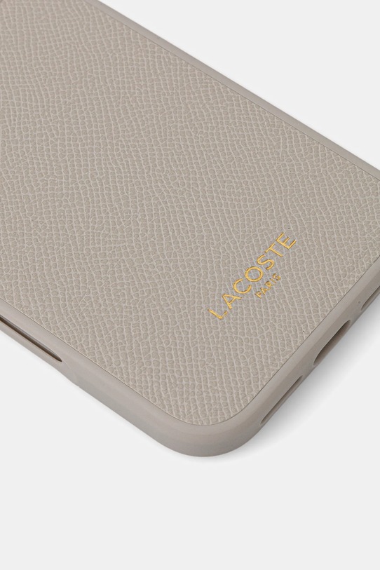 Lacoste etui na telefon iPhone 17 Pro Max LCHMP17XPCEGT beżowy AA00