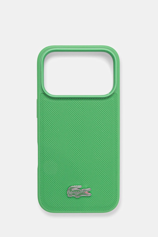 Lacoste etui na telefon iPhone 17 Pro na telefon zielony LCHMP17LPLAN