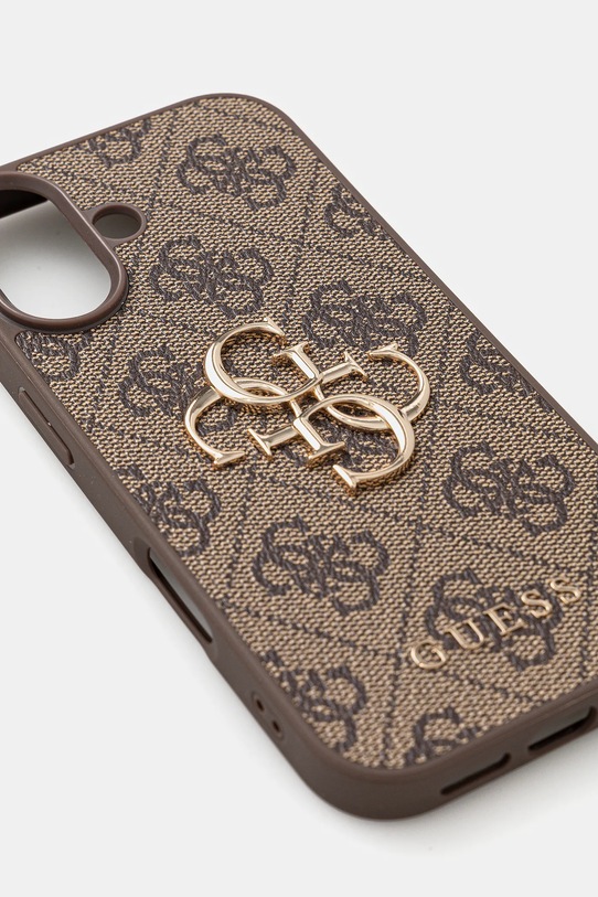 Чехол на телефон Guess iPhone 17 GUHCP17S4GMGBR коричневый AA00