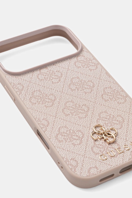 Guess etui na telefon iPhone 17 Pro Max GUHMP17XP4SM4MP różowy AA00