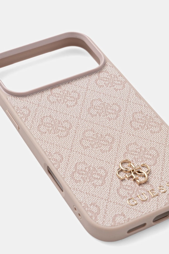 Guess etui na telefon iPhone 17 Pro Max GUHMP17XP4SM4MP różowy AA00