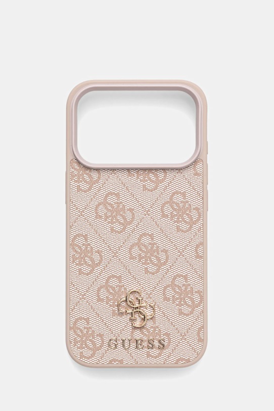 Guess etui na telefon iPhone 17 Pro na telefon różowy GUHMP17LP4SM4MP