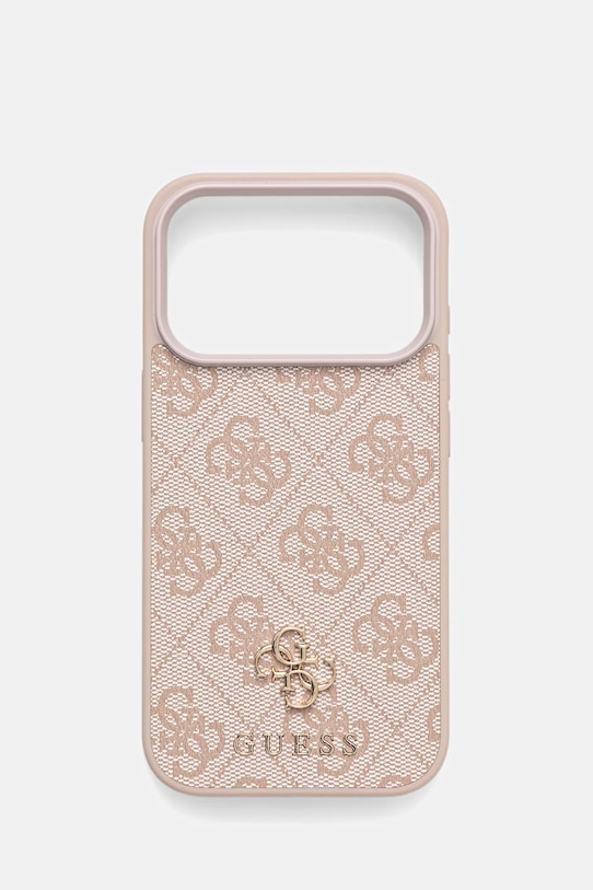 Guess etui na telefon iPhone 17 Pro na telefon różowy GUHMP17LP4SM4MP