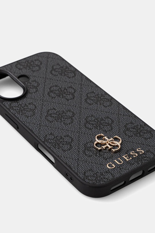 Guess etui na telefon iPhone 17 GUHMP17SP4SM4MK czarny AA00