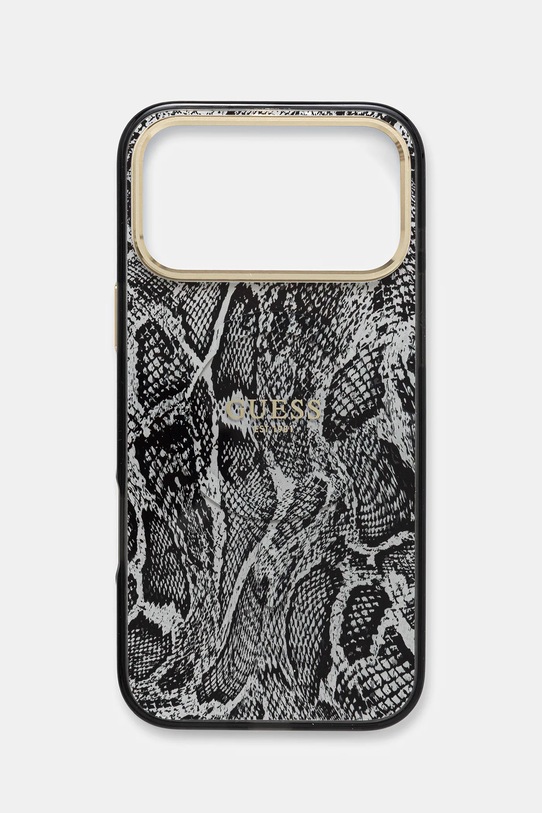 Guess etui na telefon iPhone 17 Pro Max na telefon czarny GUHMP17XHIMPYGK