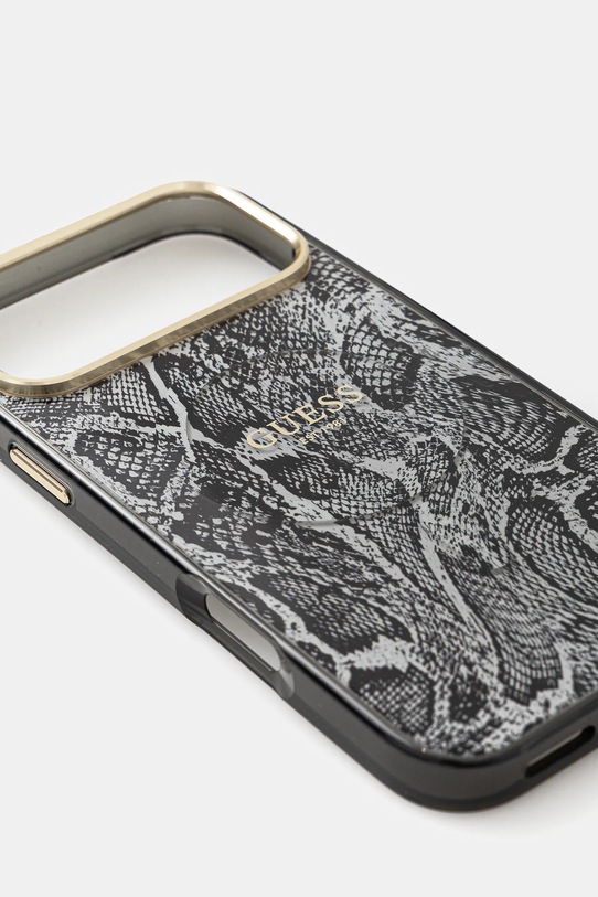 Guess etui na telefon iPhone 17 Pro Max GUHMP17XHIMPYGK czarny AA00