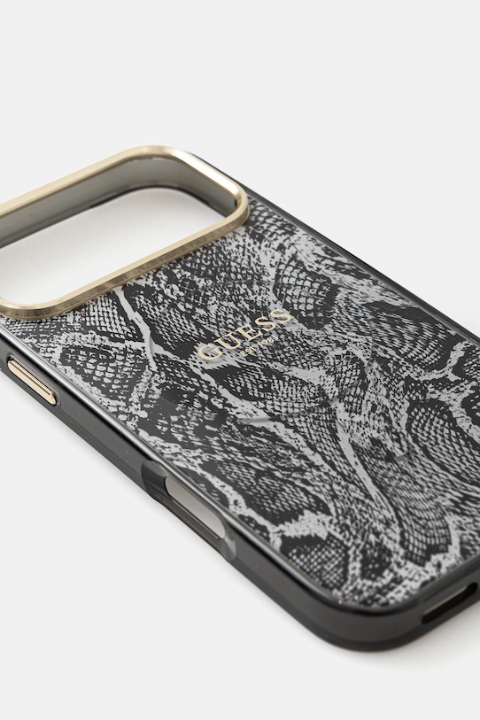 Guess etui na telefon iPhone 17 Pro Max GUHMP17XHIMPYGK czarny AA00