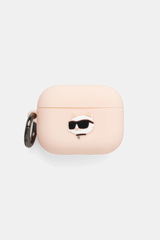 Чехол для наушников Karl Lagerfeld AirPods Pro 3 для телефона розовый KLAP3RUNCHP