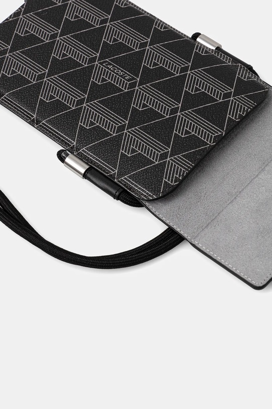 Lacoste pokrowiec na telefon czarny LCPSP17XPBSK