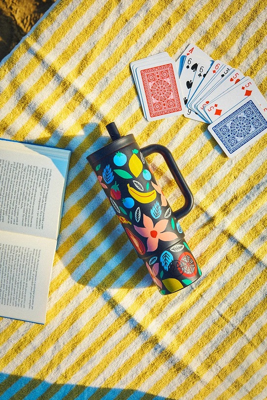 24bottles butelka Straw Cup 800 Tropical multicolor Straw.Cup.800.Tropical