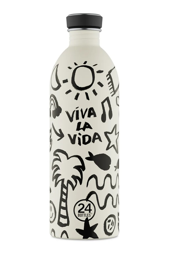 24bottles butelka Urban 1lt Viva la Vida biały Urban.1lt.Viva.la.Vida