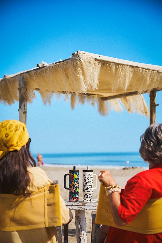 24bottles kubek Straw Cup 800 Viva la Vida Straw.Cup.800.V