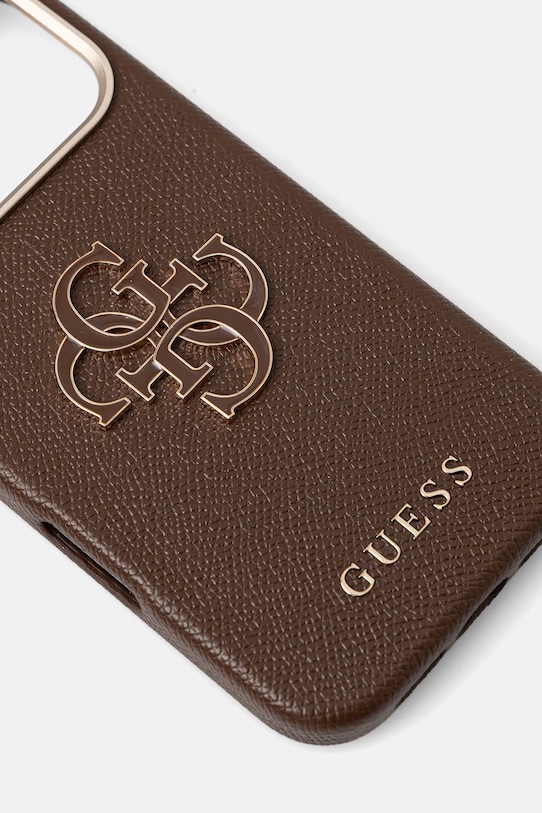 Guess custodia per telefono iPhone 17 Pro GUHCP17L5PS4RGGW marrone AA00