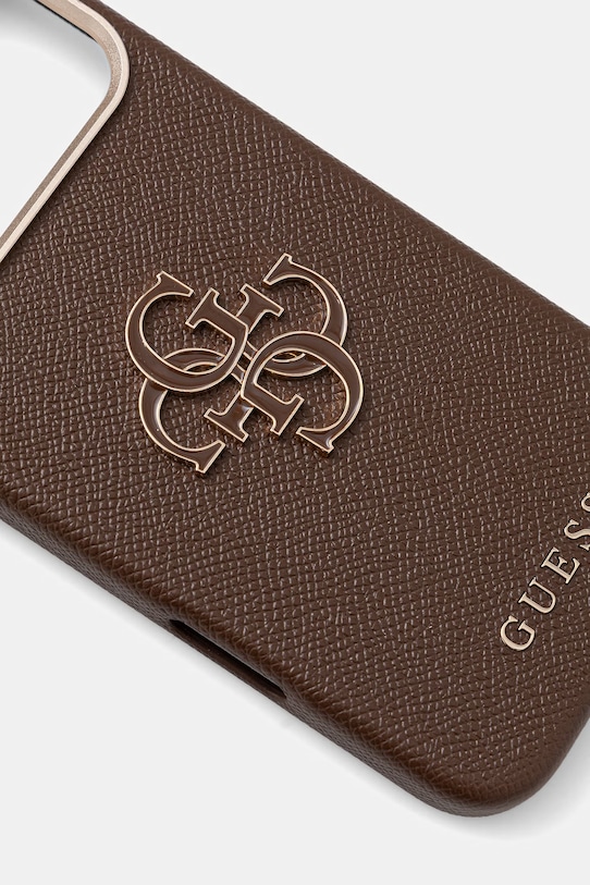 Puzdro na mobil Guess iPhone 17 Pro Max GUHCP17X5PS4RGGW hnedá AA00