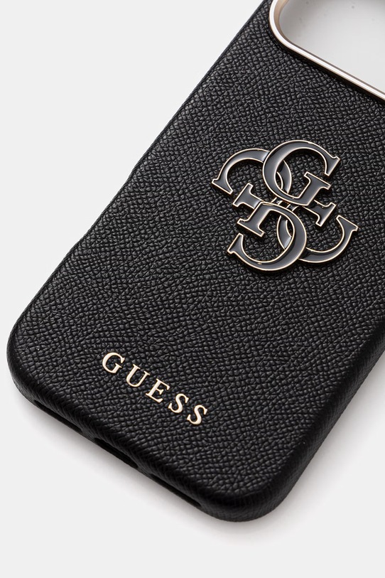 Puzdro na mobil Guess iPhone 17 Pro Max GUHCP17X5PS4RGGK čierna AA00