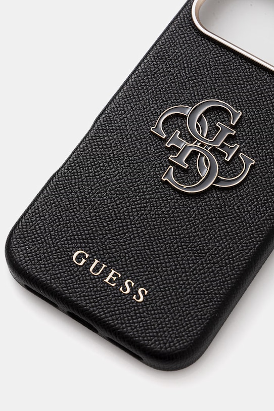 Puzdro na mobil Guess iPhone 17 Pro Max GUHCP17X5PS4RGGK čierna AA00
