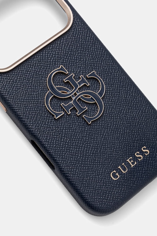 Guess telefon tok iPhone 17 Pro GUHCP17L5PS4RGGB kék AA00