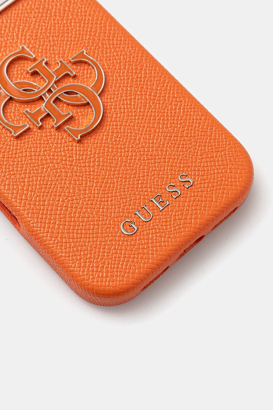 Puzdro na mobil Guess iPhone 17 Pro GUHCP17L5PS4RGGO oranžová AA00