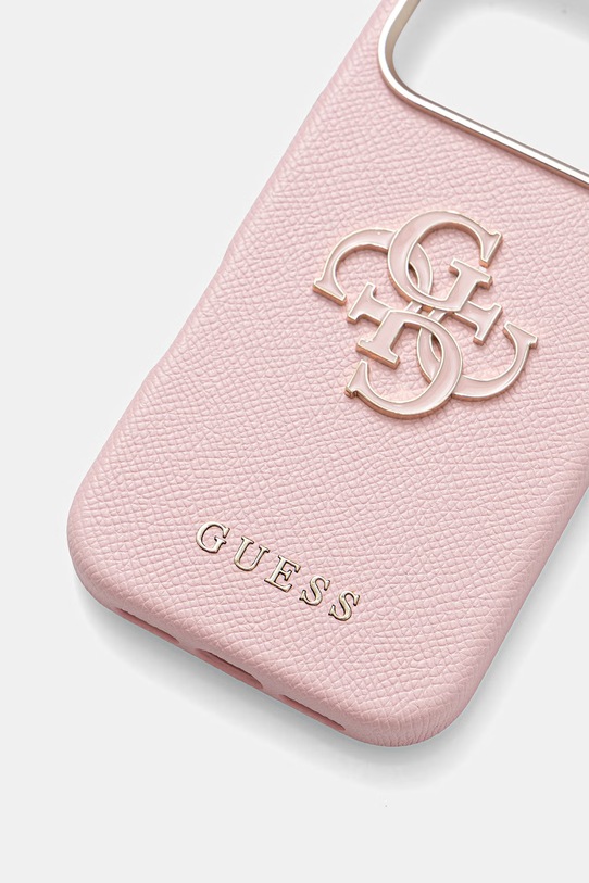 Puzdro na mobil Guess iPhone 17 Pro GUHCP17L5PS4RGGP ružová AA00