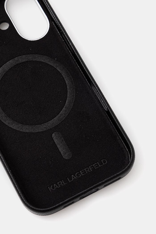 Puzdro na mobil Karl Lagerfeld iPhone 17 KLHMP17S6PFKCLK čierna AA00