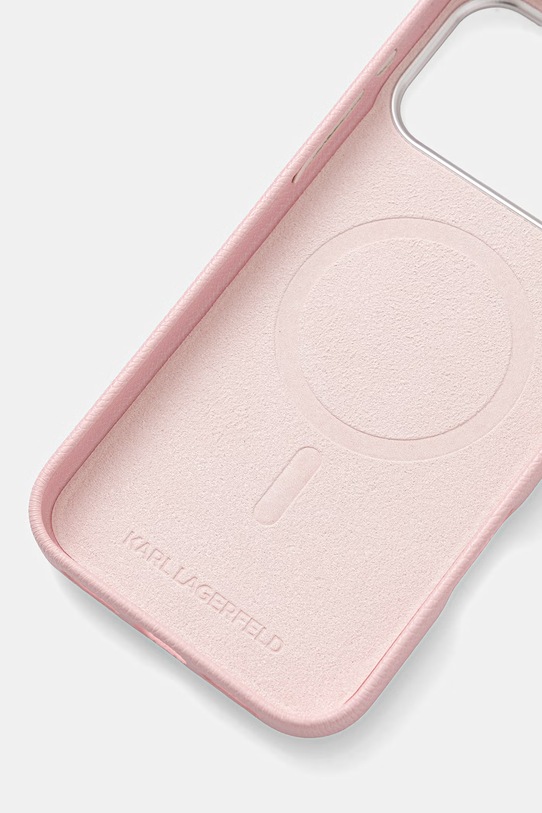 Чохол на телефон Karl Lagerfeld iPhone 17 Pro Max KLHMP17X6PFKCLP рожевий AA00