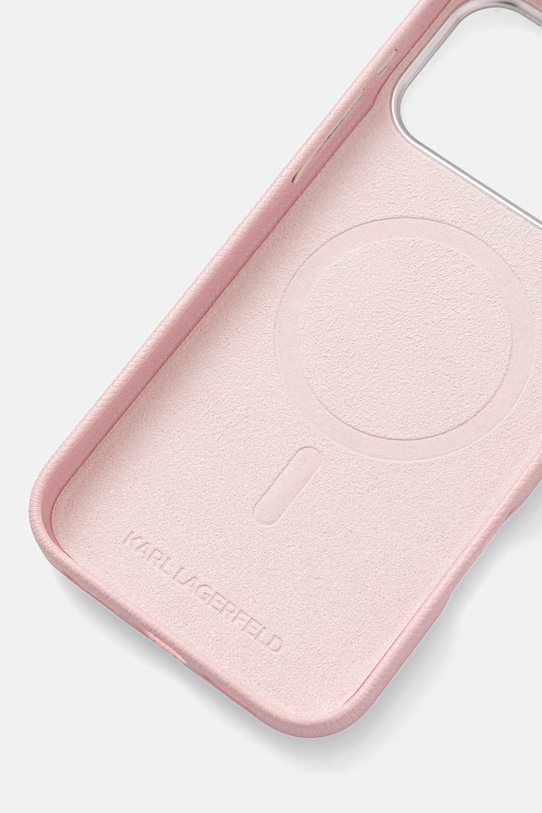 Чохол на телефон Karl Lagerfeld iPhone 17 Pro Max KLHMP17X6PFKCLP рожевий AA00