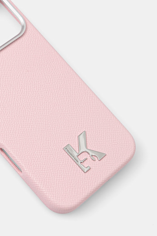 Puzdro na mobil Karl Lagerfeld iPhone 17 Pro Max KLHMP17X5PGFKHGP ružová AA00