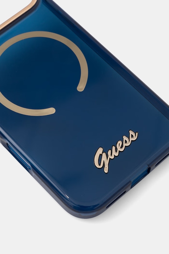 Guess etui na telefon iPhone 17 Pro Max GUHMP17X5HTCSMSB niebieski AA00
