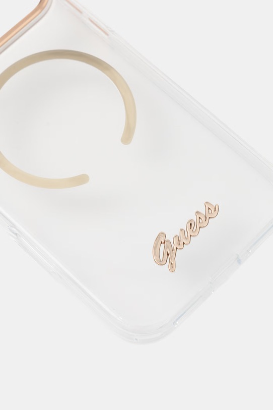 Guess etui na telefon iPhone 17 Pro Max GUHMP17X5HTCSMST transparentny AA00