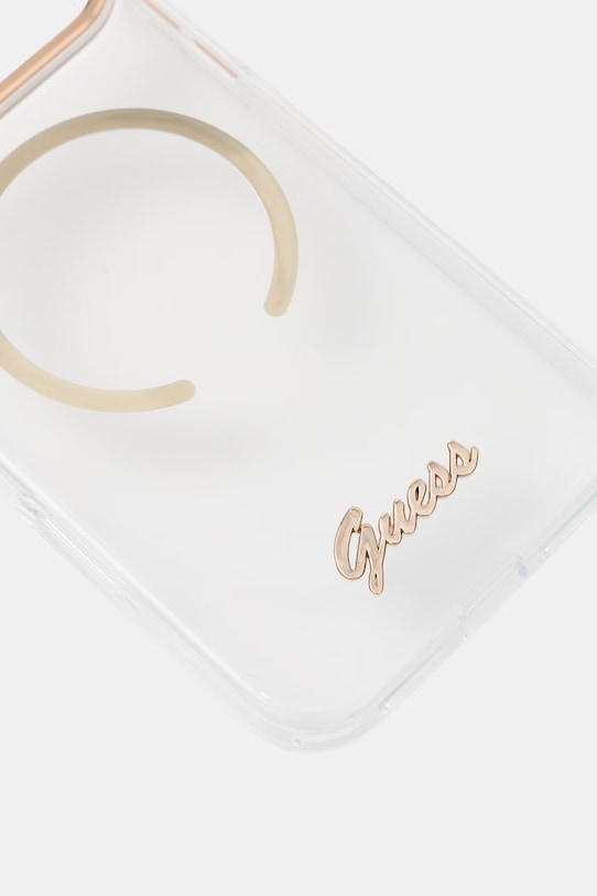 Guess etui na telefon iPhone 17 Pro Max GUHMP17X5HTCSMST transparentny AA00