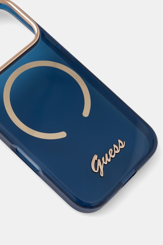 Guess etui na telefon iPhone 17 Pro GUHMP17L5HTCSMSB niebieski AA00