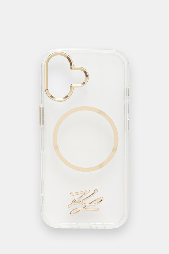Karl Lagerfeld etui na telefon iPhone 17 transparentny KLHMP17S5HSKMEDH