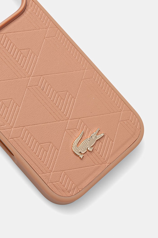 Lacoste etui na telefon iPhone 17 Pro LCHMP17LPNOP pomarańczowy AA00