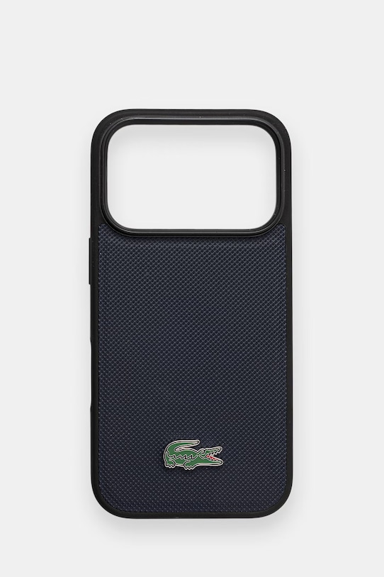 Lacoste etui na telefon iPhone 17 Pro granatowy LCHMP17LPLAV