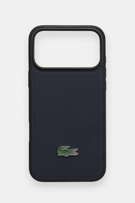 Lacoste etui na telefon iPhone 17 Pro Max granatowy LCHMP17XPLAV