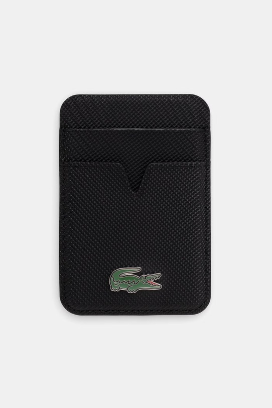Lacoste etui na karty czarny LCWMSPLAK
