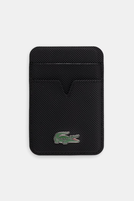 Lacoste etui na karty czarny LCWMSPLAK