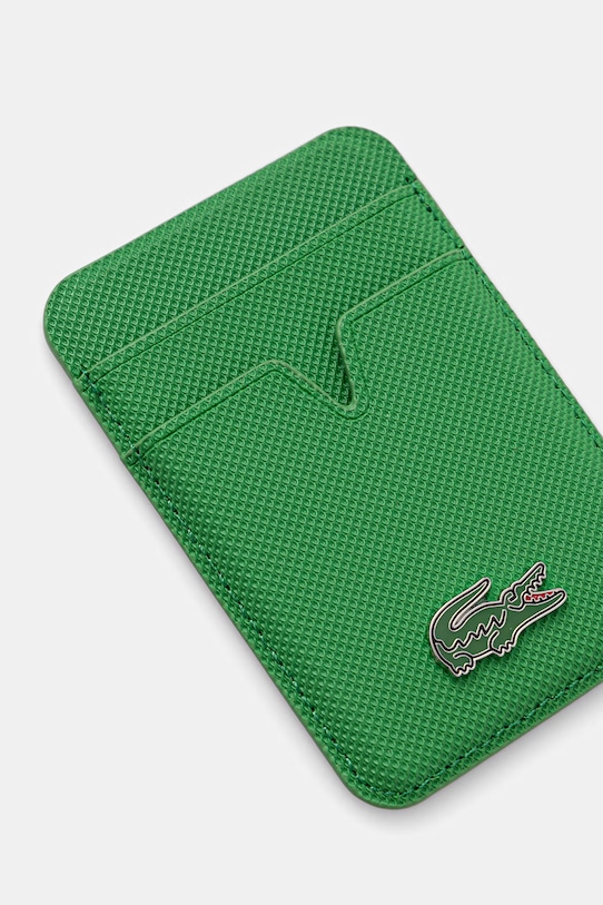 Lacoste etui na karty LCWMSPLAN zielony AA00