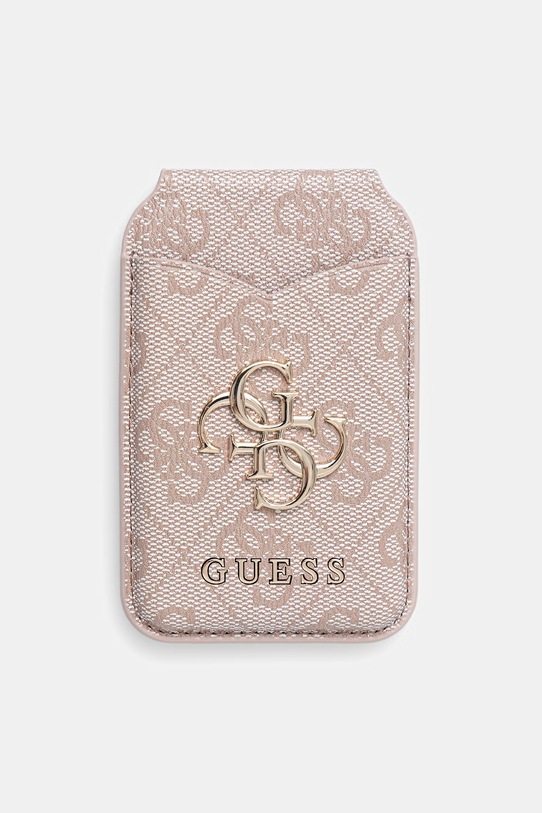 Guess etui na karty różowy GUWMSMIP4GP