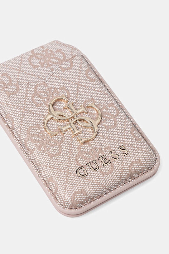 Guess etui na karty GUWMSMIP4GP różowy AA00