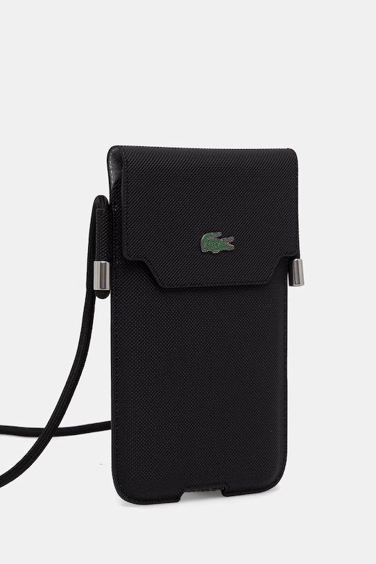 Lacoste etui na telefon LCPSP17XPLAK czarny AA00