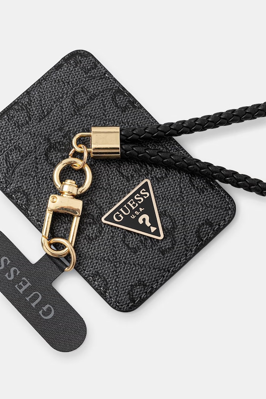 Guess etui na karty GUBPWMWSP4GTK szary AA00
