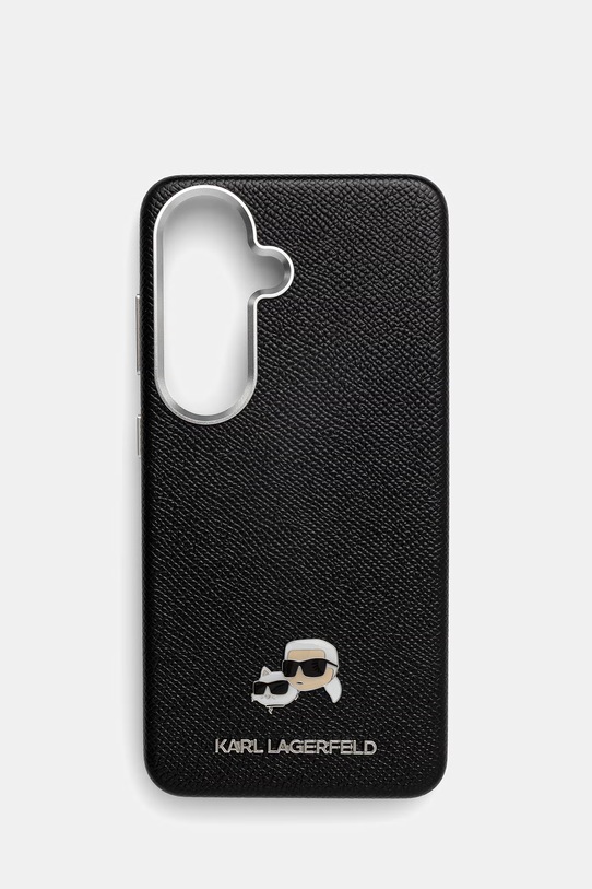 Karl Lagerfeld etui na telefon z imitacji skóry Samsung Galaxy S26 czarny KLHMS26S6PFKCLK