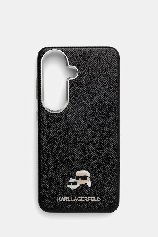 Karl Lagerfeld etui na telefon z imitacji skóry Samsung Galaxy S26 czarny KLHMS26S6PFKCLK