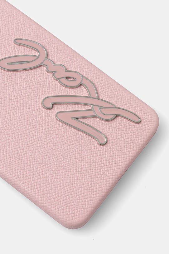 Karl Lagerfeld etui na telefon z imitacji skóry Samsung Galaxy S26 Ultra KLHCS26LPGFKSRSP różowy AA00