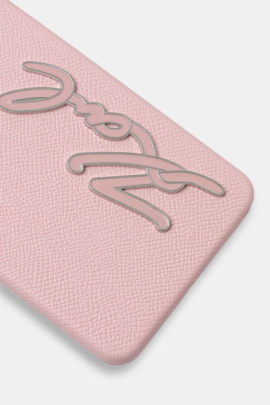 Karl Lagerfeld Puzdro na telefón z imitácie kože Samsung Galaxy S26 Ultra KLHCS26LPGFKSRSP ružová AA00